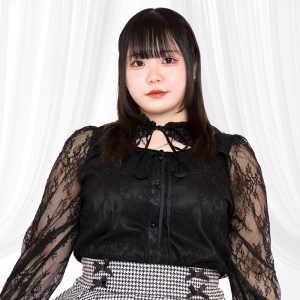 漆黒の小悪魔ちゃんリボンレースカットソー（3L/4L/5L/6L）/Taberunosky（タベルノスキー）