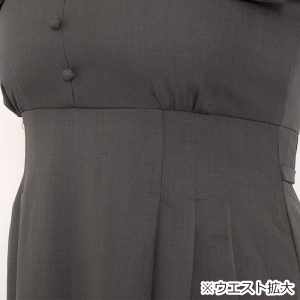 シュガーグレーボンボン・リボンワンピース（3L/4L/5L/6L）/Taberunosky（タベルノスキー）